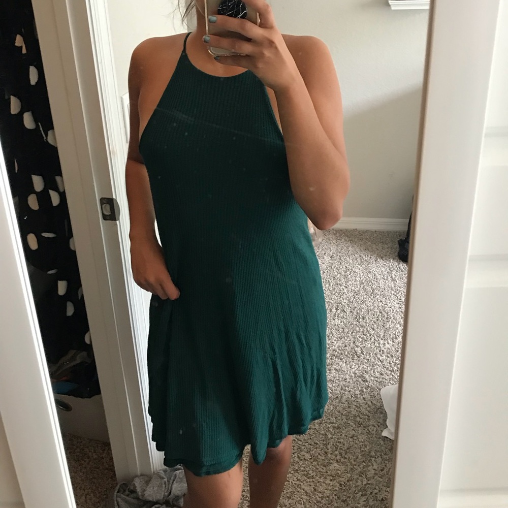 urban outfitters green dress